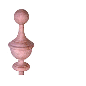 Wooden Finials
